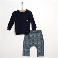 Kış Erkek Bebek Sweatshirt-Pantolon