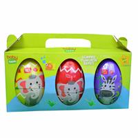 Baby 3 Pack Egg Playing Dough Toys