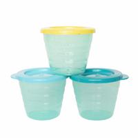 baby plus Milk and Food Storage Container 4 pcs 180 ml