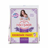 Haci Sakir Granule Soap Detergent 1500 g for Babies and Sensitive Skin