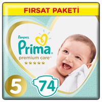 Bebek Bezi Premium Care 5 Beden Junior Fırsat Paketi 11-16 kg 74 Adet