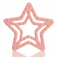 baby&plus Silicone Baby Teether Star