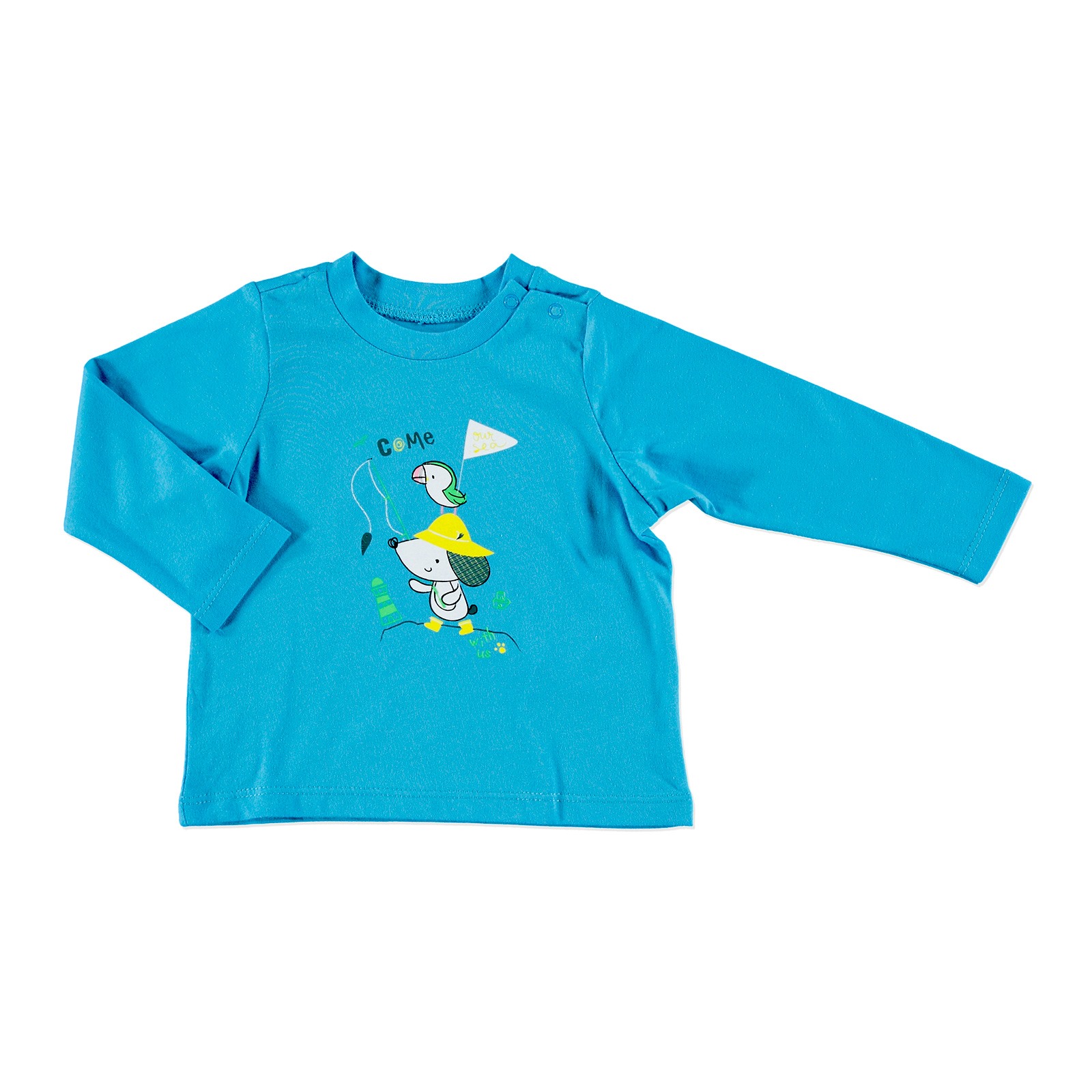 Hellobaby Bebek Baskili Basic Sweatshirt