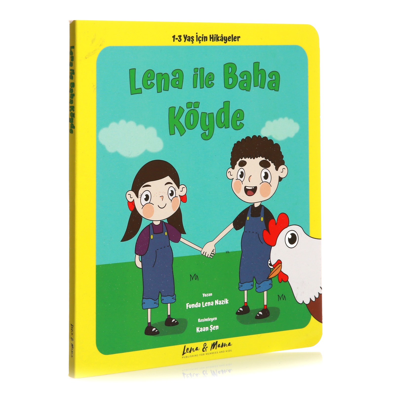 Lena &amp; Mama Bebek Masal Kitabı Lena ile Baha Köyde