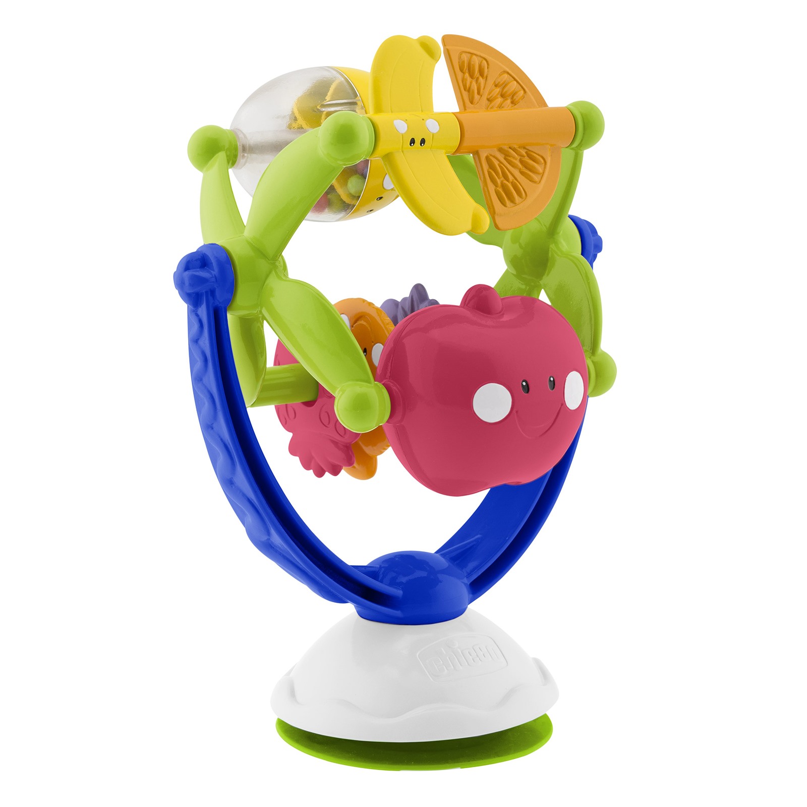 chicco musical fruits highchair toy