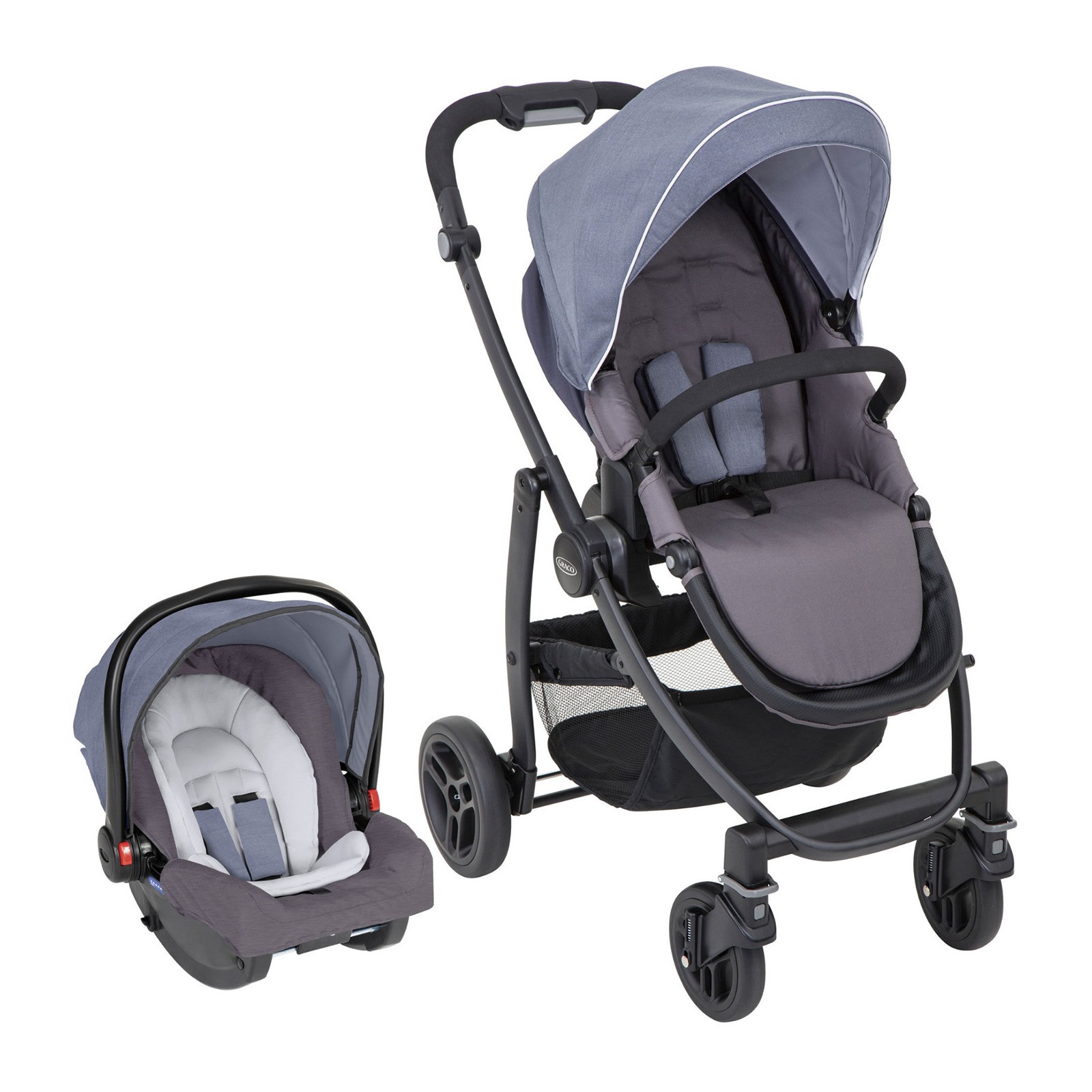 Graco Evo Travel System Baby Stroller