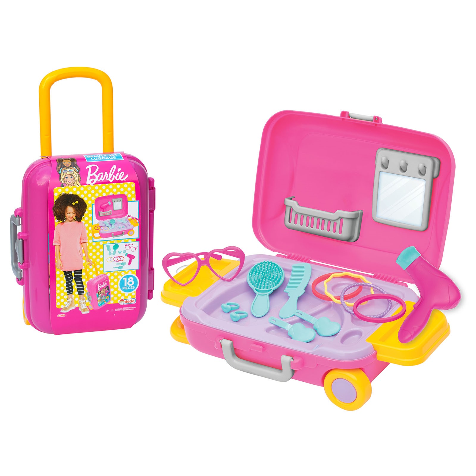 barbie luggage set