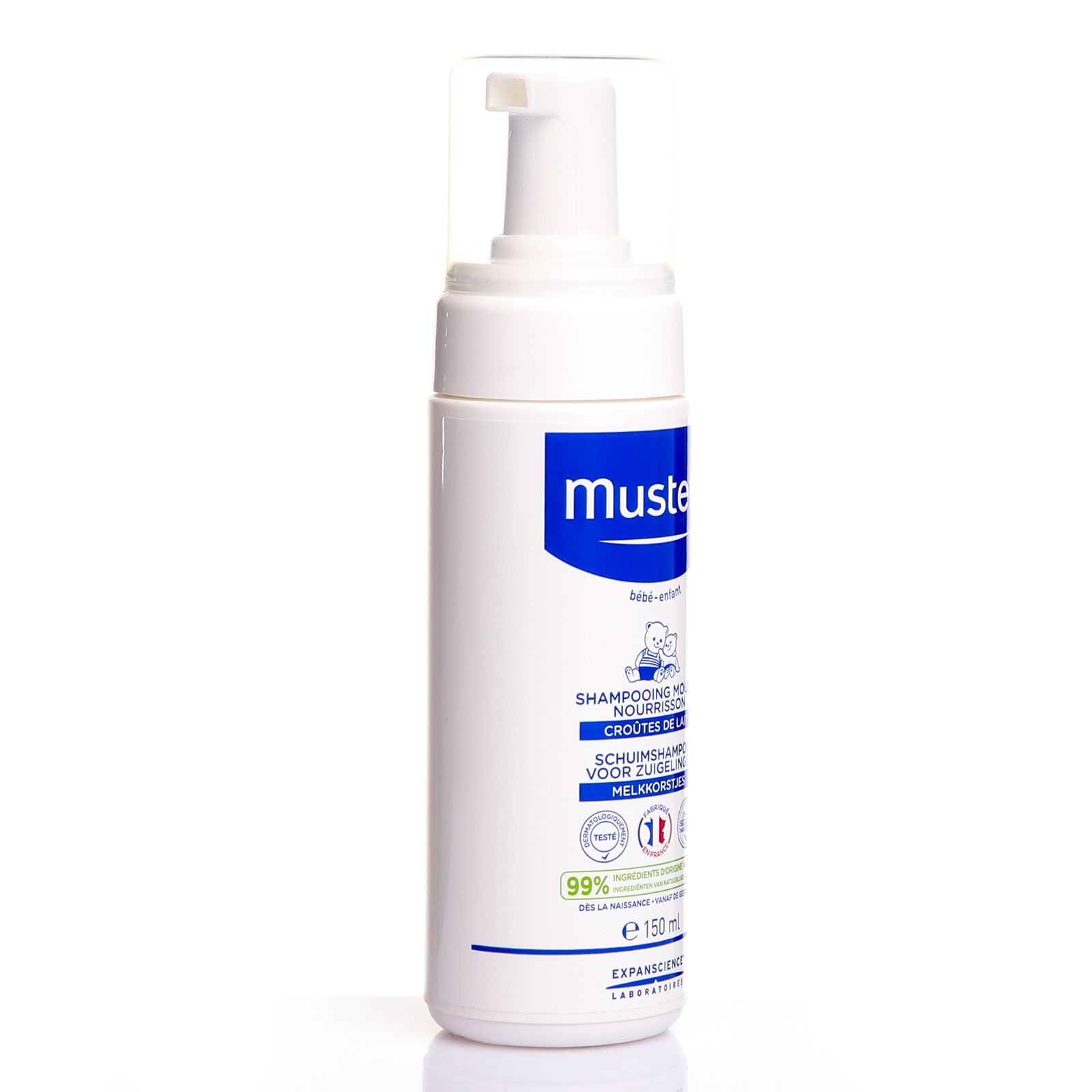 Mustela Yenidoğan Bebek Köpük Şampuan 150 ML