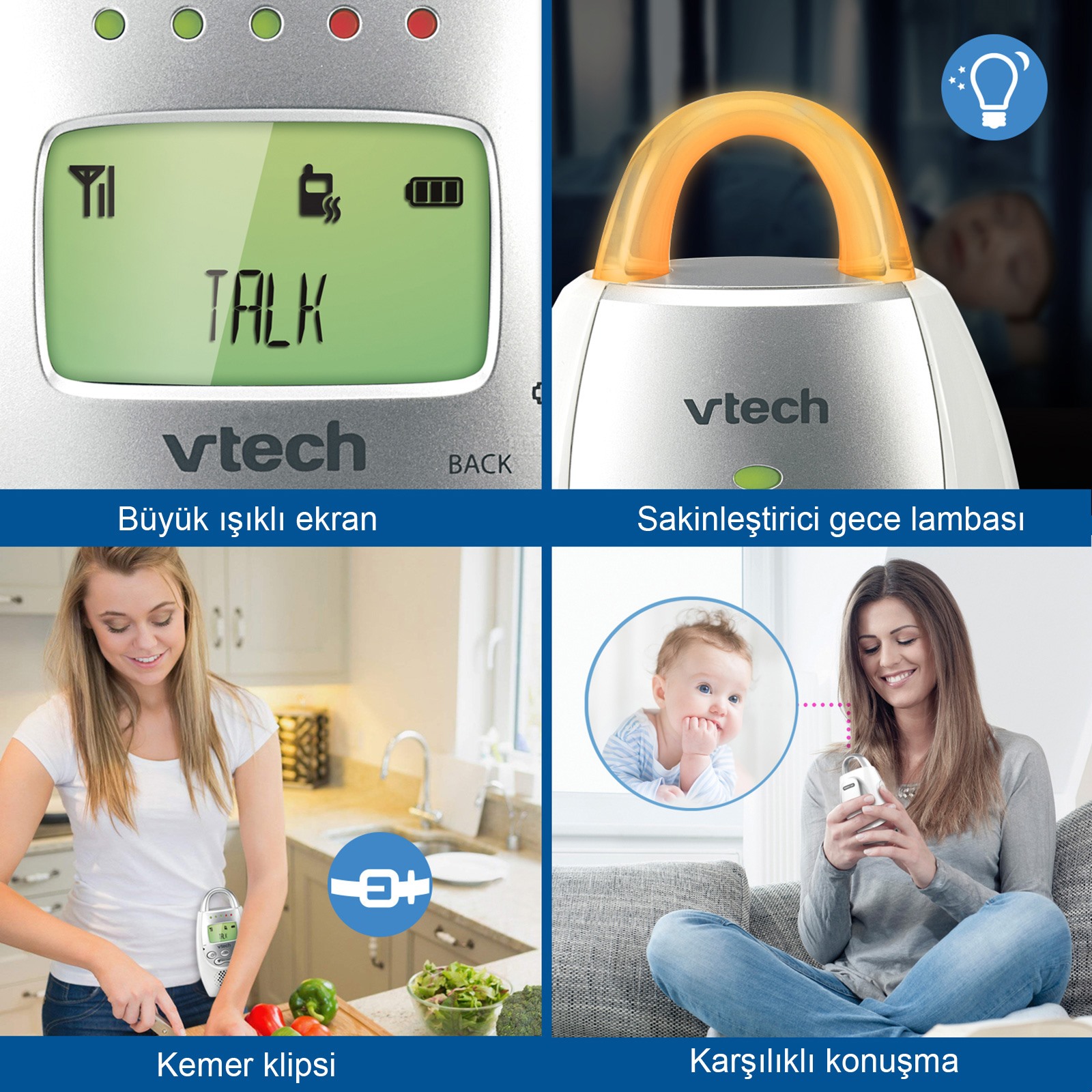 VTech BM2100 Dijital Bebek Telsizi